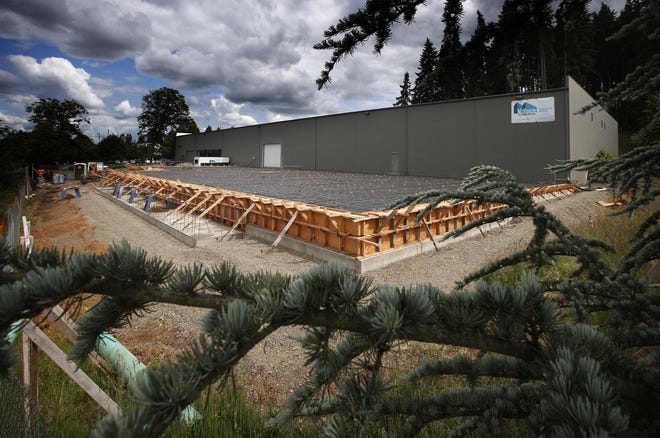 Construction on a 12,000 square foot to Burley has begun. Photographed in Eugene on Wednesday, June 3, 2015. (Andy Nelson/The Register-Guard)