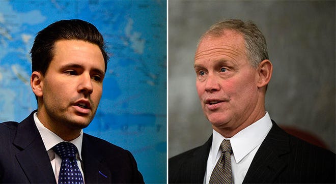 State Reps. Jim Christiana, R-15, left, and Mike Turzai, R-28, have both spoken out against a severance tax on natural gas drilling in Pennsylvania.