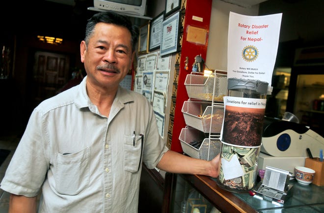 Michael Cheng set a donation jar on the counter at his restaurant, Chen's, and many diners have contributed. Because of the positive response, he decided to give people an extra incentive to help by donating all proceeds from Thursday’s lunch buffet to the Rotary Foundation for relief efforts in Nepal.