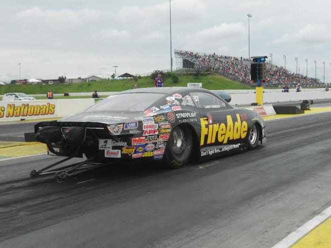FireAde Pro Stock driver Larry Morgan has is looking for his first win at New England Dragway. Courtesy photo