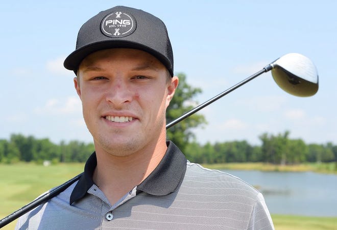 Riley Davis, a 2013 graduate of Arendell Parrott Academy, will compete in the SwingThought.com Tour's Golf Classic at Cutter Creek, which opens today. After UNC Pembroke's golf program folded, Davis will be golfing at UNC Greensboro this season.