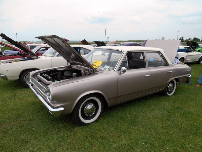 The exterior of this 1965 Rambler American sedan is in very good condition and is one of today’s true collector cars that can be purchased very reasonably, usually for less than $10,000 in great condition. (Photo by Eric Bielke).