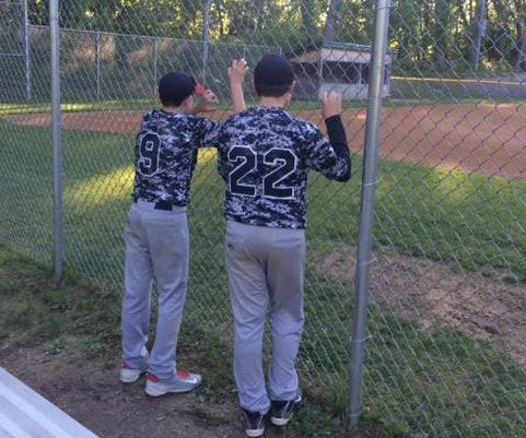 To the left is Jacob Elbeery (formerly of Hampton) and to the right is Nicholas Ritchie (Laconia). They are the two main boys/families involved in a Cal Ripken Baseball controversy. Courtesy photo