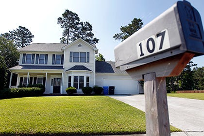 This four-bedroom, 1,942 house — at 107 Winthrope Way in Jacksonville — is chartered as a group home for seven men recovering from substance addictions. City officials countered that the home’s proposed use would violate zoning standards. Members of the nonprofit, Oxford House, notified the city of ambitions to open amid constitutional protection.