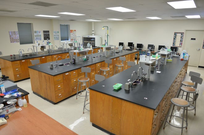 The lab facilities at Lake-Sumter State College in Clermont are shown on Jan. 5. The college soon hopes to be able to build a 50,000-square-foot facility that can more adequately support the classes at the campus.