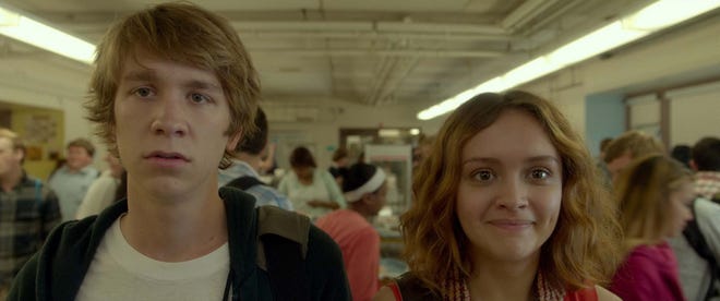 Cutline: Greg (Thomas Mann) and Rachel (Olivia Cooke) are in very different states of mind.