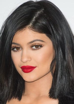 Kylie Jenner is the 17-year-old sister of Kim Kardashian. Her big, pouty lips are the inspiration for the Kylie Jenner Challenge, in which kids are sucking on shot glasses to plump up their lips and then posting pictures and videos on the Internet.