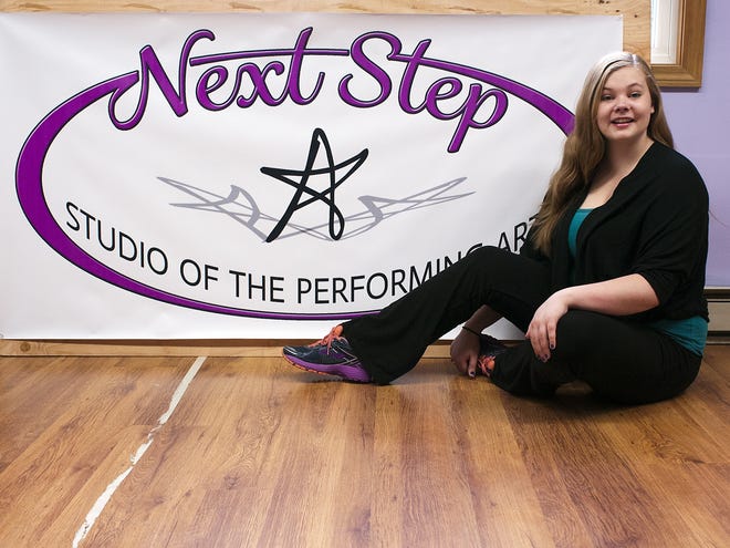 Hannah Hall has big plans for her Next Step Studio in Barre. T&G STAFF/RICK CINCLAIR