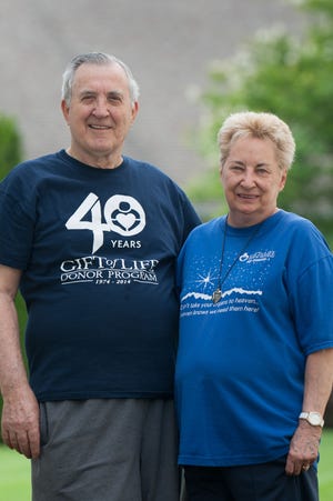 Doris and Donald King, of Delanco, had been married 11 years when Doris received her double lung and heart transplant in 1995 at Temple University. This July, she celebrates 20 years of her new lease on life.