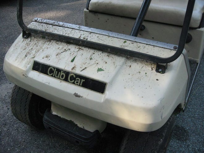 The first green where vandals drove stolen golf carts. Ridgeview Golf Club owner Doug Anderson said the course is healing nicely. (Courtesy Photo)