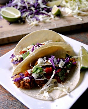 MEXICAN LIME CHICKEN FRIED TACOS may have you skipping that packet of taco seasoning mix.