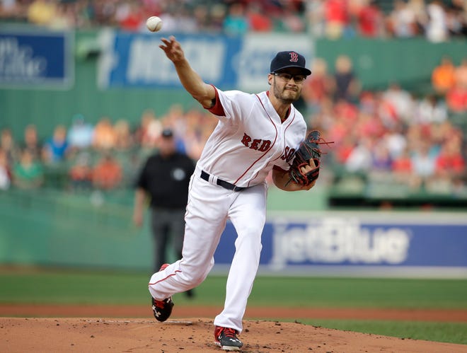 Boston's Joe Kelly has a record of 2-5 with a 5.67 ERA this season and was optioned to Triple-A Pawtucket. AP photo