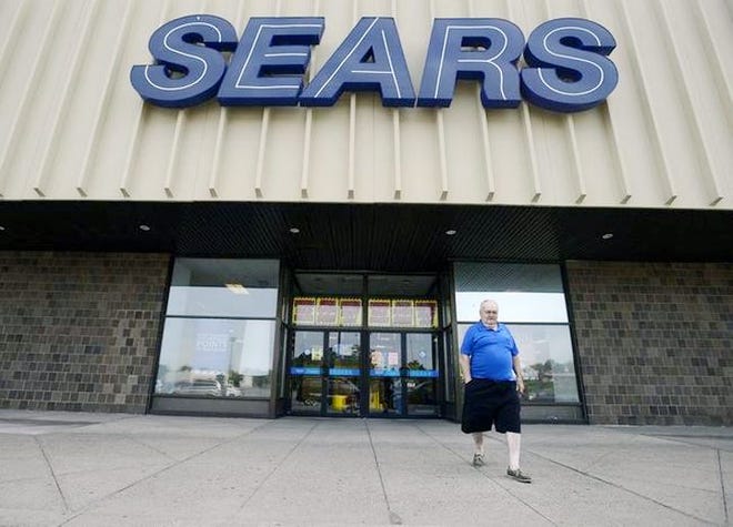 Sears, a longtime tenant of Sangertown Square, is in the process of selling off remaining inventory and closing. GATEHOUSE NEW YORK PHOTO/MARK DIORIO