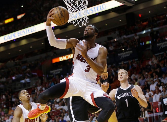 Miami Heat guard Dwyane Wade announced Monday that he will elect to become a free agent. (AP Photo/Lynne Sladky, File)