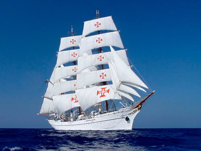 The Tall Ship “Sagres” will visit New Bedford, on July 8 and 9.