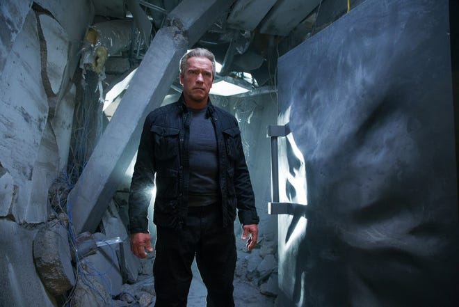 Arnold Schwarzenegger is back as a terminator in "Terminator Genisys." MELINDA SUE GORDON PHOTOS/PARAMONT PICTURES - SKYDANCE PRODUCTIONS