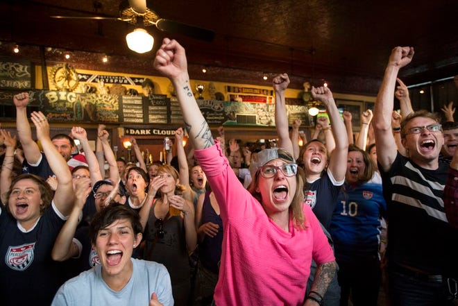 The United States faces Japan Sunday night in Canada for the Women's World Cup title. Fans nationwide are expected to gather to cheer on the American team.