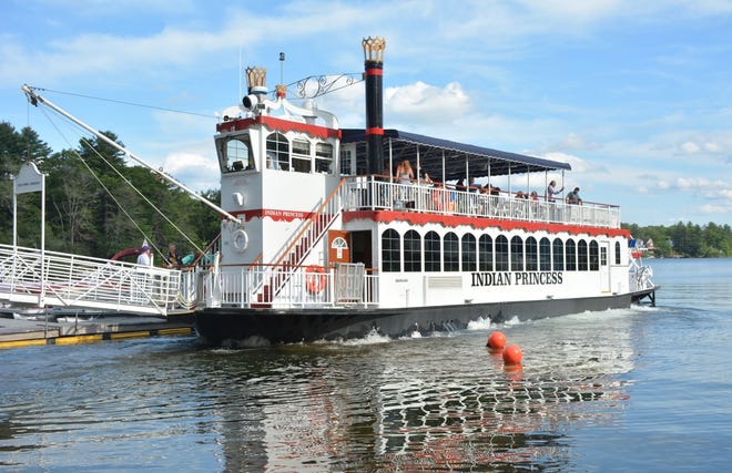 The Indian Princess is authorized to serve alcohol now on Webster Lake. T&G File Photo