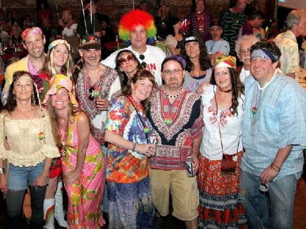 The Hippie Ball raises funds for Kids Making It while celebrating the best of the 1960s and '70s. Contributed photo