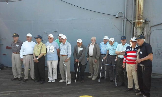 Former crew members will gather for their final reunion aboard the Battleship Massachusetts. They will also be grand marshals of the parade on Aug. 16.
