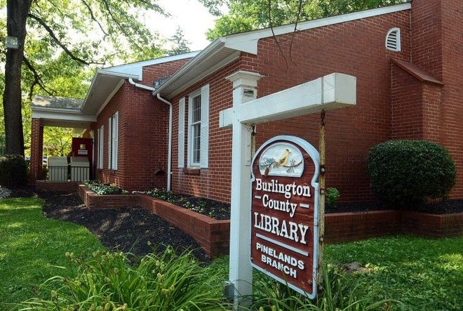 The Burlington County Library System's Pinelands Branch on Allen Avenue in Medford.