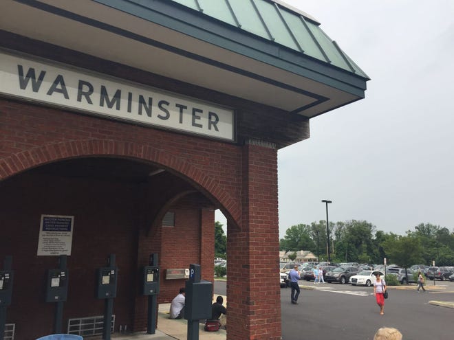 SEPTA's Warminster station has 790 parking spaces. The transit authority plans to sell 10,000 tickets from Warminster to Philadelphia for Pope Francis' Sept. 26-27 visit to the city at the close of the World Meeting of Families.