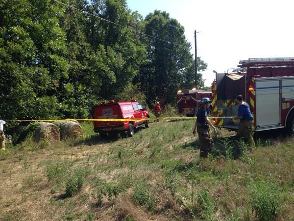 Emergency crews responded to reports that a man had falled down a 75-foot well in Shelby Friday afternoon, officials said.

Officials said the man was freed by firefighters and is walking around. He was stuck in the well for an hour. (Photo by Joyce Orlando)