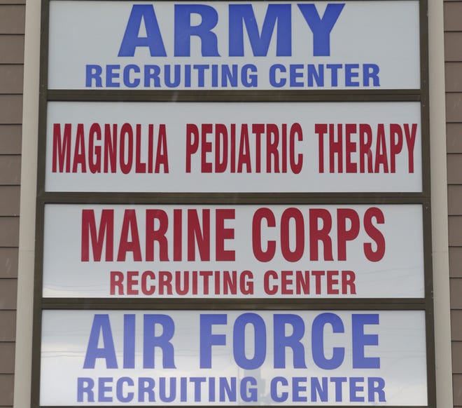 Several recruiting offices are located at an office park/shopping center at the corner of 23rd Street and State Avenue in Panama City. Military officials say recruiting offices have made some changes since a July 16 shooting in Tennessee, but few of the details are being released.