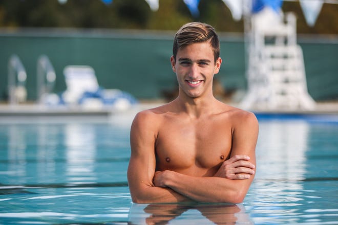Viktor Toth, the reigning three-time News-Journal Boys Swimmer of the Year, said he is transferring from Spruce Creek to Seabreeze. NEWS-JOURNAL FILE.