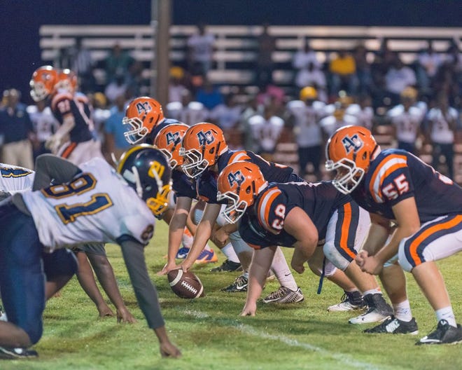 One of Ascension Christian's greatest strengths this season will be the offensive line--where they return four starters. Photo by DKMoon Photography.