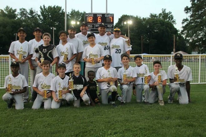 The Burlington Township Falcons U12 baseball team completed a successful summer with a 23-7 record, including capturing the 2015 Falcon Frenzy Tournament with a 12-7 win over Gibbsboro-Voorhees. The squad won two other titles during the summer and placed second twice. Members of the team include, not in order, Victor Mushinski, Andrew Banaag, Brian Banaag, Aiden Briner, Tyler Scott, Mitchell Wildonger, Jake Lomurno, Anthony Machion, Jeffrey Curto, Mikey Rush, Zachary Chivers, Emanuel Ayetigbo, Zachariah Bhuiyan. Head coach Mike Lomurno and coaches Jeff Curto, Mike Rush, Ed Banaag.