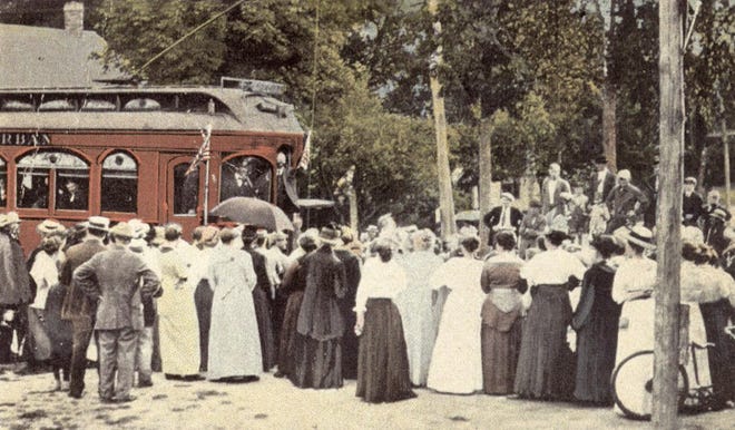 Courtesy photo

The Narcissus trolley, once a high-speed, luxury engineering marvel, bears the celebrity of having trans­ported President Theodore Roosevelt between Lewiston and Portland.