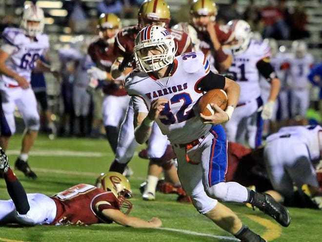 Winnacunnet High School graduate Christian LaRosa will be among the local all-stars representing New Hampshire at Saturday's Shrine Maple Sugar Bowl at Castleton State College in Vermont. In a rarity, Exeter will not send a player to the game. Players were forced to choose this summer between the all-New Hampshire CHaD East-West All-Star Game and the Shrine Bowl.

Ioanna Raptis/File Photo