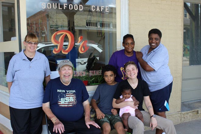 Deborah “D” Dickerson (right) and her team offer more than just food at D's Soul Food Café. They offer live music, a happy atmosphere and a safe haven to the youth of Plaquemine.
