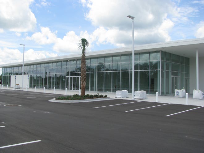 The new auto dealership complex for Fields BMW of Daytona at Daytona International Auto Mall is expected to open the weekend of Aug. 15-16. NEWS-JOURNAl/BOB KOSLOW