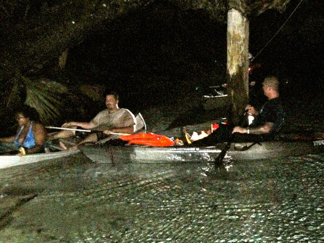 Marion County Fire rescue provided this photo showing a rescue on Juniper Run Thursday night.