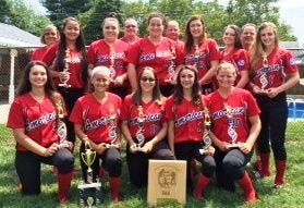 Levittown American's 16-and-under Babe Ruth softball team won the state tournament.