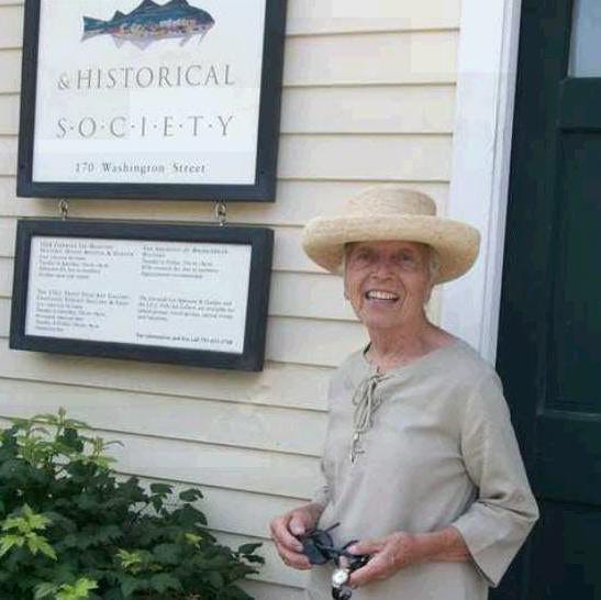 The Board of Selectmen bestowed upon Bette Hunt “town historian emeritus” status at its Wednesday, July 22.COURTESY PHOTO / MARBLEHEAD MUSUEM
