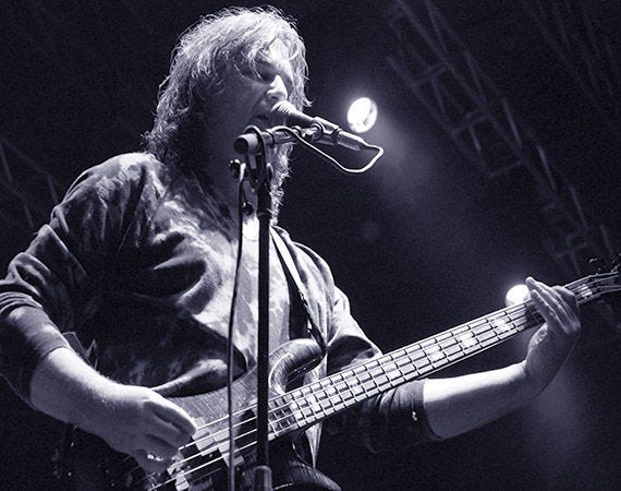 Billy Sherwood replaces the late Chris Squire on bass for Yes' tour.