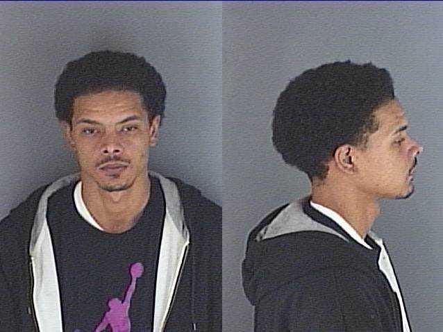 This is a file photograph from the Shawnee County Jail of Angelo Aldridge, 28, of Topeka. On Friday, police announced Aldridge was cited 10 times related to the dog attack that happen Thurday at Chesney Park. Aldridge was not jailed on these citations.