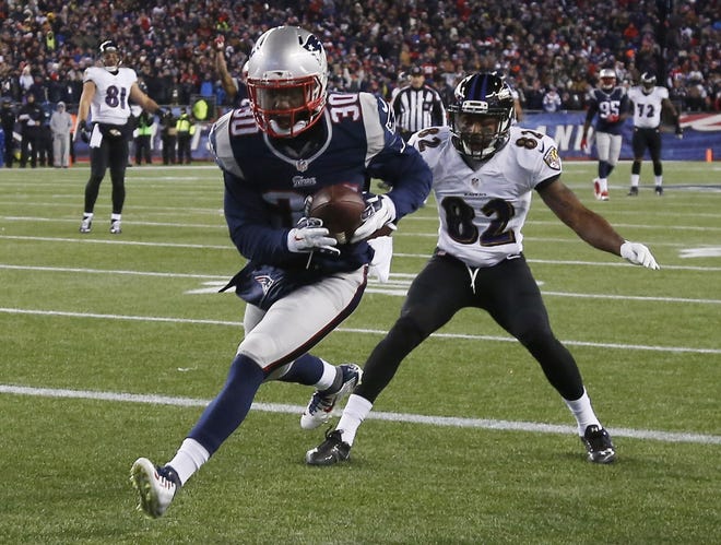 Patriots strong safety Duron Harmon is soaking up information in training camp as he looks to take the next step while settling in for his third year in the league. AP FILE PHOTO