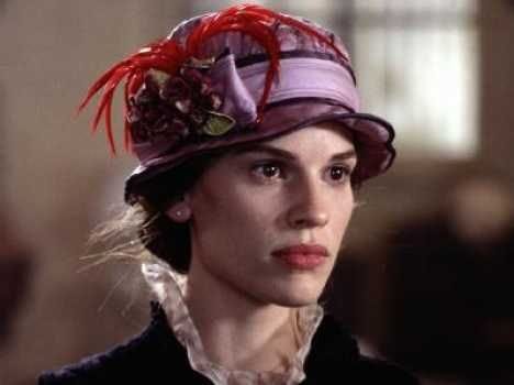 Hilary Swank as Alice Paul in "Iron Jawed Angels.".