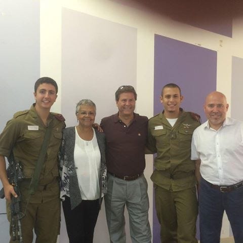 U.S. Reps. Bonnie Watson Coleman, D-12th of Hamilton, Donald Norcross, D-1st of Camden, and Tom MacArthur, R-3rd of Toms River, were part of a congressional delegation to Israel last week. During the trip, the three New Jersey lawmakers met two Israeli soldiers originally from New Jersey.