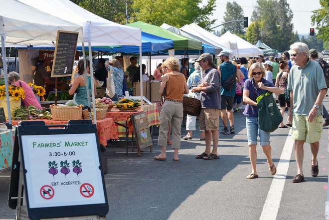 The Mount Shasta Farmers’ Market is bigger and better than ever this year, with new vendors, new management and the introduction of Market Match.