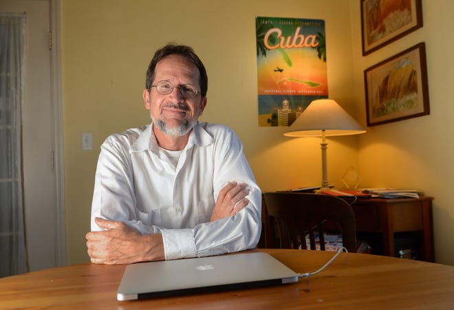 Johannes Werner runs the Cuba Standard, a web-based business magazine, from his home in Sarasota.