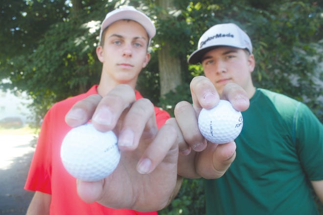 (From left) Owen Quinn and Brendan Case are ready for the 2015 season.