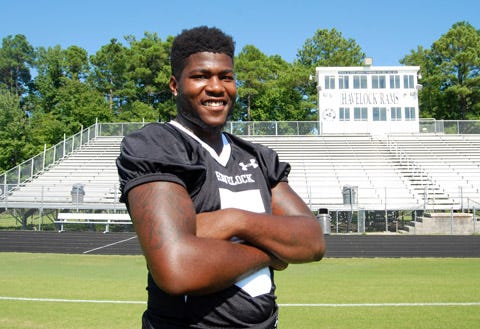 Havelock senior Keion Joyner has more than 30 Division-I football scholarship offers, but his biggest focus is leading the Rams back to the state championship game.