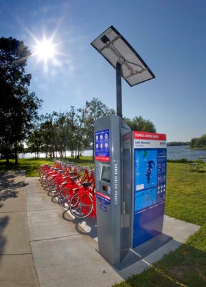 More than 7,000 trips have been taken on the city's bike share program since April.