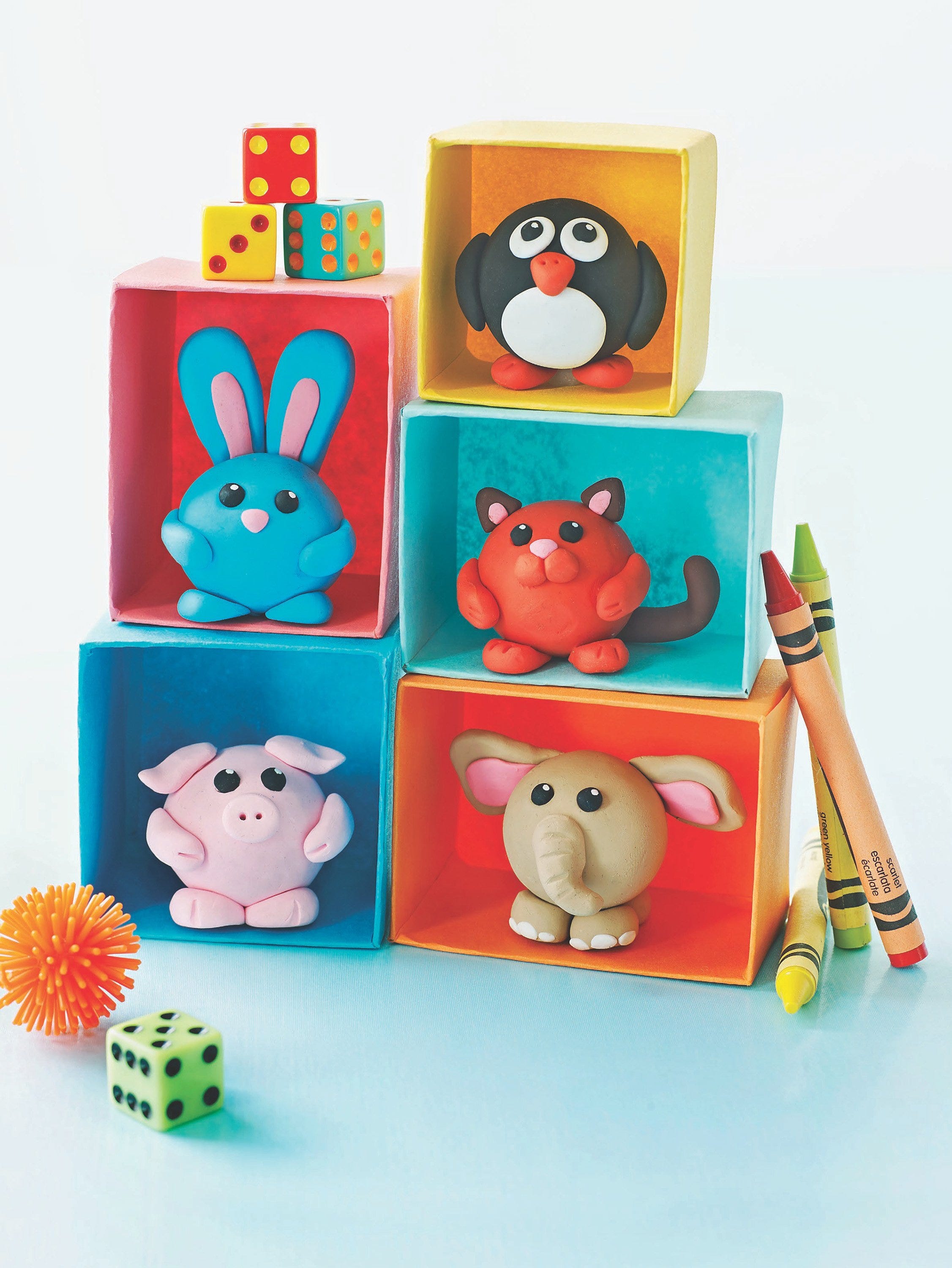 Make clay critters a family project Make clay critters a family project