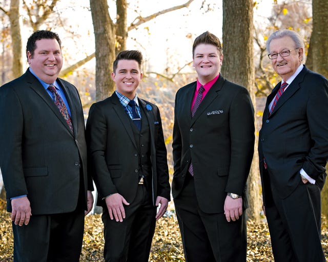 Popular Southern Gospel quartet, The Dixie Melody Boys, will be featured at Grace Baptist Church in Kinston. The show is Sunday, Sept. 13 at 10:30 a.m.